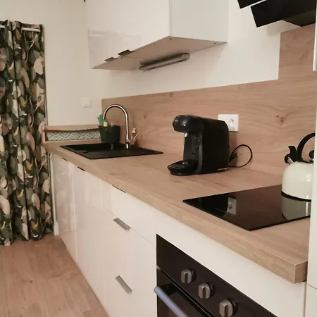 Cozy En Centre Dans Un Ecrin De Verdure Lägenhet